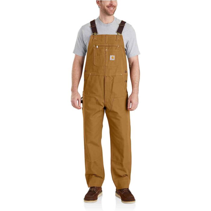 Buy Carhartt Men's R01 Duck Bib Overall by Carhartt | Northwest Outlet