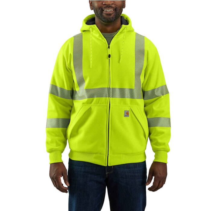 Buy Carhartt Men's Big HiVis Class3 Thermal Zip Hoodie by Carhartt