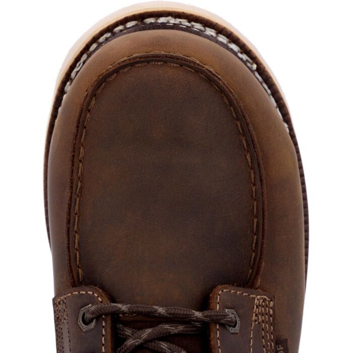 Georgia Boot Amp Lt Wedge, Stivali Da Lavoro Con Zeppa Da Uomo, Pelle Pieno Fiore, Suola Carbo-Tec Antiscivolo - 5