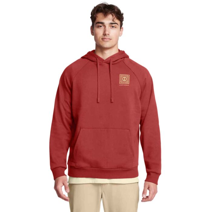 Buy Under Armour Men's UA Rival Fleece Mountain Hoodie by Under