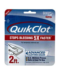 QuikClot Advanced Clotting Gauze - 3" x 2ft.