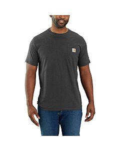 Carhartt Men's Force Midweight Pocket Tee, Charcoal
