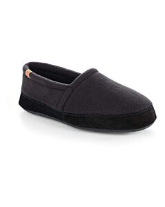 Acorn Men's Moc Slippers, Black