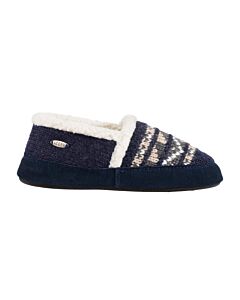 Acorn Women's Nordic Moc Slipper, Nordic Blue