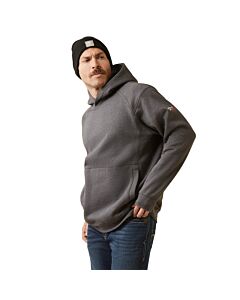 Ariat Men's FR Rev Hoodie, Charcoal