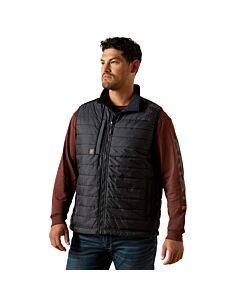 Ariat Men's Rebar Cordura Ripstop Vest, Black