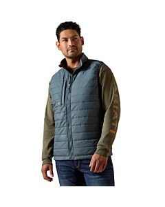Ariat Men's Big&Tall Rebar Cordura Ripstop Vest, Slate