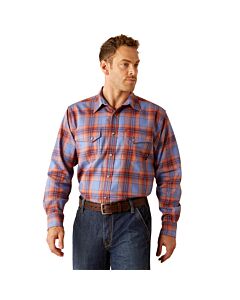 Ariat Men's FR Melrose Work Shirt, Wedgewood