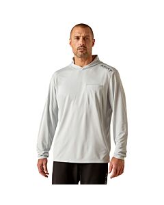 Ariat Men's Rebar Sunblocker Hooded Shirt