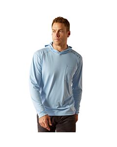 Ariat Men's Rebar Sunblocker Hooded Shirt