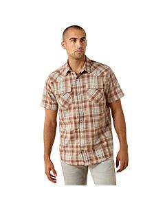 Ariat Men's Hilliard Retro Snap Short Sleeve Shirt