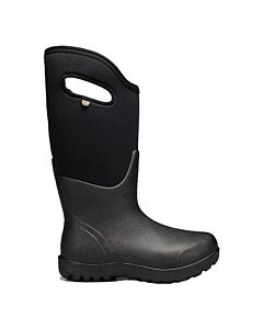Bogs Women's Neo-Classic Solid Wide Calf Boots, Black