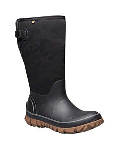 Bogs Women's Whiteout Adjustable Calf Boots, Black