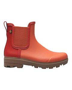 Bogs Women's Holly Rain Chelsea Boot, Burnt Orange
