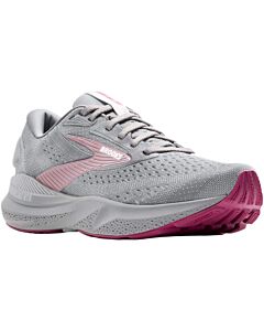 Brooks Women's Adrenaline GTS 24 Running Shoes, Alloy/White