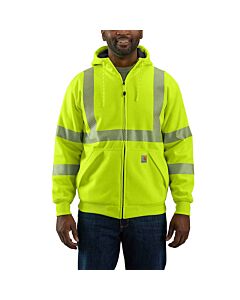 Carhartt Men's Big HiVis Class3 Thermal Zip Hoodie