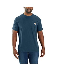 Carhartt Men's Force Midweight Pocket Tee, Light Huron