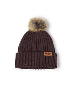 Carhartt Women's Wool Pom Beanie, DARK SEPIA