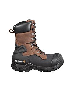 Carhartt Men's 10" Insulated Composite Toe Boots, BROWN