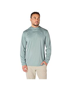 Carhartt Mens Force Sun Graphic Hood LS Shirt