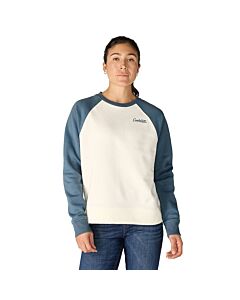 Carhartt Women's Sawyer Crewneck Sweatshirt, Eggshell