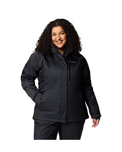 Columbia Women's Plus Snowy Summit Jacket, Black