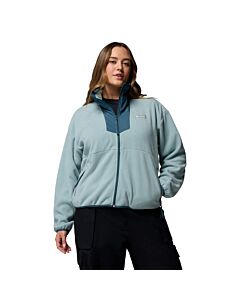 Columbia Women's Plus Sequoia Grove FullZip Fleece, Crushed Blue