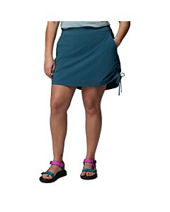 Columbia Women's Plus All Seasons Ruched Skort, Everblue