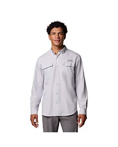 Columbia Men's PFG Blood and Guts V Long Sleeve, Cool Grey
