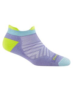 Darn Tough Women's Run No Show Tab Ultra Light Sock, Lavender