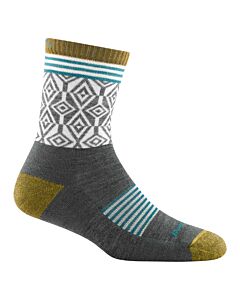 Darn Tough Women's Sobo Micro Crew Sock, Gray