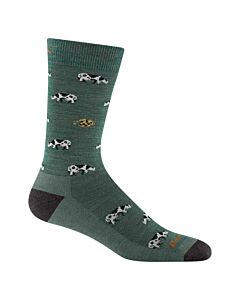 Darn Tough Men's Dairy Air Cushion Crew Sock, Pasture