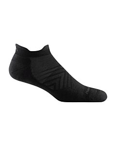 Darn Tough Men's Run No Show Tab Ultra Light Socks, Black