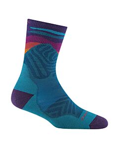 Darn Tough Womens Mirnavated MicroCrew UltraLight Socks, Cascade