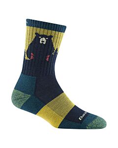 Darn Tough Women's Bear Town Micro Crew Cushion, Dark Teal