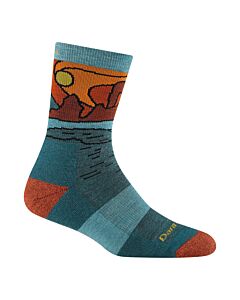 Darn Tough Women's Celeste Micro Crew Socks, Teal