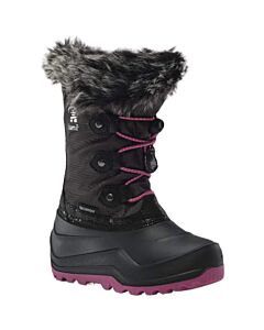 Kamik Big Girls' Powdery 3 Boots, Charcoal