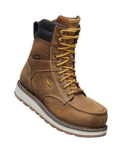 Keen Men's Cincinnati 8" WTPF CF-Toe Boot, Belgian/Sandshed