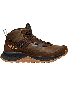 Keen Men's Hightrail Mid WP - Dark Earth/Oak Buff