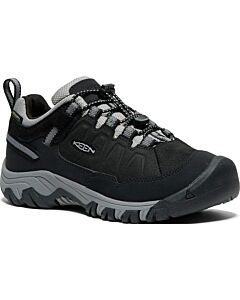 Keen Kids' Targhee IV Low Waterproof Shoe - Black