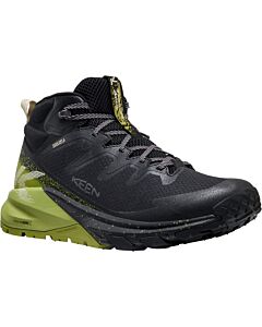 Keen Men's Targhee Apex WP Mid Boot - Black/Golden Green