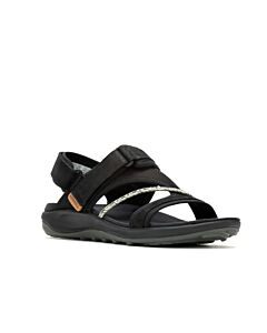 Merrell Women's Terran 4 Backstrap Sandals, Black
