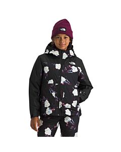 The North Face Girls' Freedom Insulated Jacket, TNF BLACK