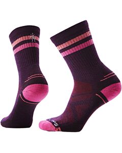 Smartwool Women's Hike Light Cushion Tube Stripe, Purple Iris