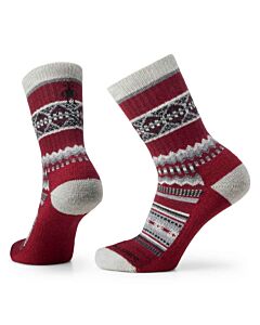 Smartwool Women's Snowed In Sweater Sock, Tibetan Red