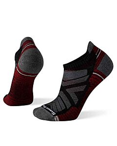 Smartwool Men's Hike Low Ankle Light Cushion Sock, Charcoal