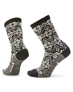 Smartwool Women's Everyday Snowflake Crew, Black