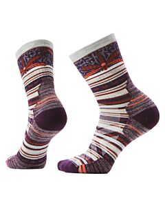 Smartwool Women's Hike Dragon Stich Mid Crew Sock, Ash