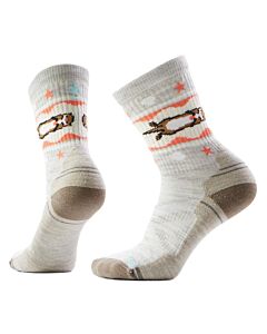 Smartwool Women's Hike Otter Float Light Crew Sock, Ash