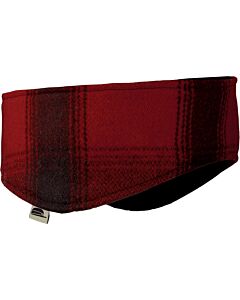 Stormy Kromer Plaid Headband, Red/Black